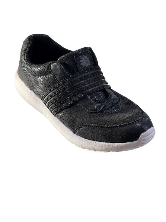 Yellow Box Shoes - Yellow Box Womens Black Slip-On Sneakers Size 8.5M